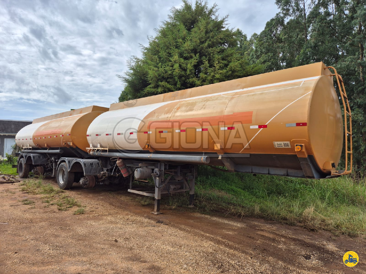 CARRETA BITREM TANQUE AÇO Giona Transportes ARAUCARIA PARANÁ PR